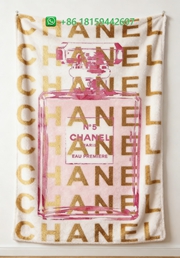 Chanel Throw Blankets